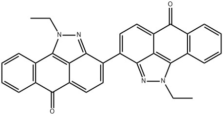 1,1'-ジエチル[3,3'-ビアントラ[1,9-cd]ピラゾール]-6,6'(1H,1'H)-ジオン