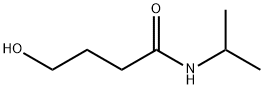 ButanaMide, 4-hydroxy-N-(1-Methylethyl)- Structure