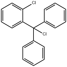 氯代(邻氯苯基)二苯基甲烷, 42074-68-0, 结构式