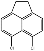 5,6-ジクロロ-1,2-ジヒドロアセナフチレン 化学構造式