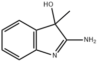 3H-Indol-3-ol,  2-amino-3-methyl- Struktur
