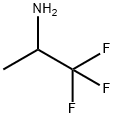(2,2,2-トリフルオロ-1-メチルエチル)アミン 化学構造式