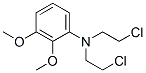 N,N-Bis(2-chloroethyl)-2,3-dimethoxybenzenamine Structure