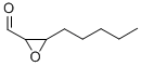 3-戊基-2-环氧乙烷甲醛, 42134-50-9, 结构式