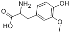 2,3-甲氧基-DL-酪氨酸, 4214-13-5, 结构式