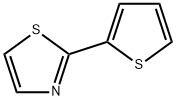 2-(2-Thienyl)thiazole 结构式