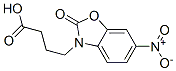 4-(6-NITRO-2-OXO-1,3-BENZOXAZOL-3(2H)-YL)BUTANOIC ACID, 42142-70-1, 结构式