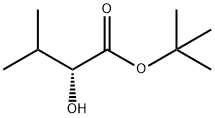 tert-Butyl (R)-2-hydroxy-3-methylbutyrate Structure