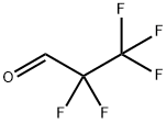 2,2,3,3,3-ペンタフルオロプロピオンアルデヒド 化学構造式
