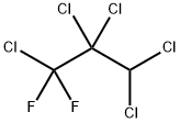 1,2,2,3,3-ペンタクロロ-1,1-ジフルオロプロパン 化学構造式