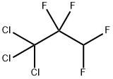 1,1,1-トリクロロ-2,2,3,3-テトラフルオロプロパン 化学構造式
