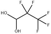 2,2,3,3,3-ペンタフルオロ-1,1-プロパンジオール 化学構造式