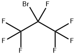 2-ブロモ-1,1,1,2,3,3,3-ヘプタフルオロプロパン 化学構造式