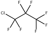1,1,1,2,2,3,3-ヘプタフルオロ-3-クロロプロパン 化学構造式