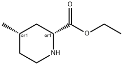 (2R,4R)-ethyl 4-Methylpiperidine-2-carboxylate Struktur