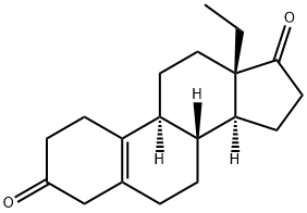左炔诺孕酮杂质N, 4222-96-2, 结构式