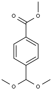 甲基4-甲酰苯甲酸酯二缩醛, 42228-16-0, 结构式