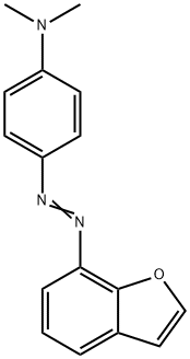 4-(Benzofuran-7-ylazo)-N,N-dimethylbenzenamine Structure