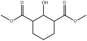 DIMETHYL 2-HYDROXYCYCLOHEXANE-1,3-DICARBOXYLATE 结构式