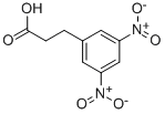 3-(3,5-DINITROPHENYL)PROPIONIC ACID Struktur