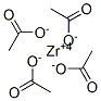 zirconium(4+) acetate Structure