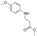 Methyl N-(4-methoxyphenyl)-beta-alaninate Structure