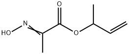Propanoic acid, 2-(hydroxyimino)-, 1-methyl-2-propenyl ester (9CI) Structure