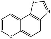 4H-Pyrano[2,3-g]benzothiazole(9CI) Structure