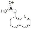 8-[(ジヒドロキシビスムチノ)オキシ]キノリン 化学構造式