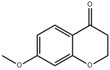4H-1-BENZOPYRAN-4-ONE, 2,3-DIHYDRO-7-METHOXY- Structure