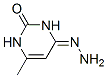 2,4(1H,3H)-Pyrimidinedione, 6-methyl-, 4-hydrazone (9CI) 结构式