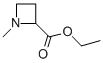 Ethyl 1-methyl-2-azetidinecarboxylate Structure