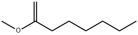 2-メトキシ-1-オクテン 化学構造式