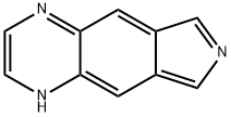 1H-Pyrrolo[3,4-g]quinoxaline  (9CI) Structure
