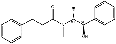 N-(2-HYDROXY-1-METHYL-2-PHENYLETHYL)-N-METHYL-3-PHENYLPROPIONAMIDE Struktur