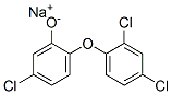 sodium 5-chloro-2-(2,4-dichlorophenoxy)phenolate Struktur