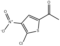1-(5-CHLORO-4-NITRO-2-THIENYL)ETHAN-1-ONE Struktur
