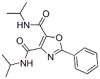 N,N'-Bis(1-methylethyl)-2-phenyl-4,5-oxazoledicarboxamide 结构式