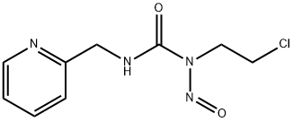 1-(2-chloroethyl)-1-nitroso-3-(methylene-2-pyridinyl)urea Struktur