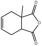 2,3,5,6-tetrahydro-2-methylphthalic anhydride Structure