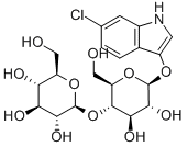 6-CHLORO-3-INDOXYL-BETA-D-CELLOBIOSIDE Struktur