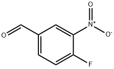 4-氟-3-硝基苯甲醛, 42564-51-2, 结构式