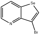 3-ブロモセレノロ[3,2-b]ピリジン 化学構造式