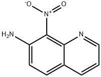8-Nitroquinolin-7-amine Struktur