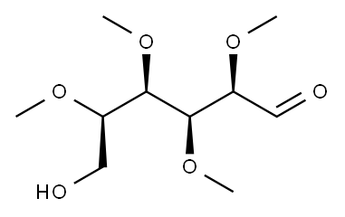 2-O,3-O,4-O,5-O-Tetramethyl-D-glucose Structure