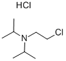 2-(ジイソプロピルアミノ)エチルクロリド塩酸塩 化学構造式