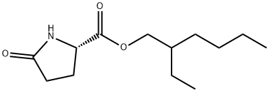 2-ethylhexyl 5-oxo-L-prolinate Struktur