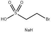 Sodium 2-bromoethanesulphonate Struktur