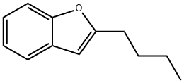 2-丁基苯并呋喃, 4265-27-4, 结构式