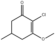 2-Cyclohexen-1-one,  2-chloro-3-methoxy-5-methyl- 结构式